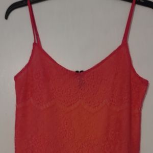 Maurices spaghetti strap lace top